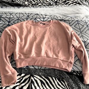 Rose gold sweater